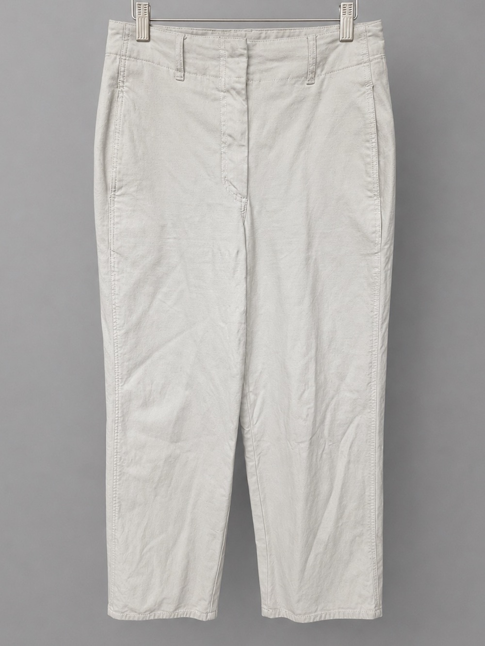 Aritzia Wilfred Free Wide Leg High Rise Pants Beige Size 6 Cotton Lyocell